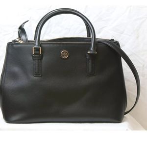 Tory Burch Robinson Double-Zip Tote